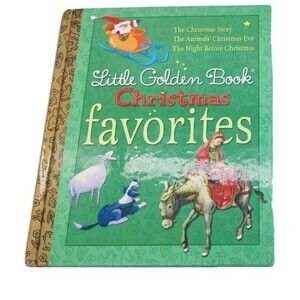 Little Golden Book Christmas Favorites 3-in-1 Childrens Stories Holiday Classics
